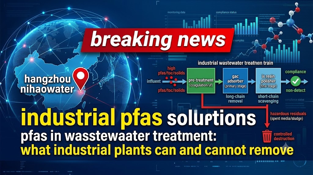 PFAS u pročišćavanju otpadnih voda: što industrijska postrojenja mogu, a što ne mogu ukloniti